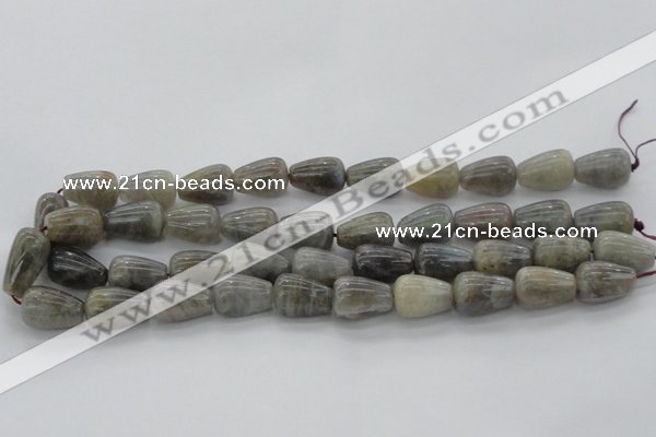 CLB719 15.5 inches 8*12mm teardrop labradorite gemstone beads