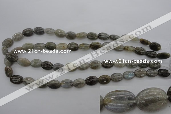 CLB728 15.5 inches 8*12mm oval labradorite gemstone beads