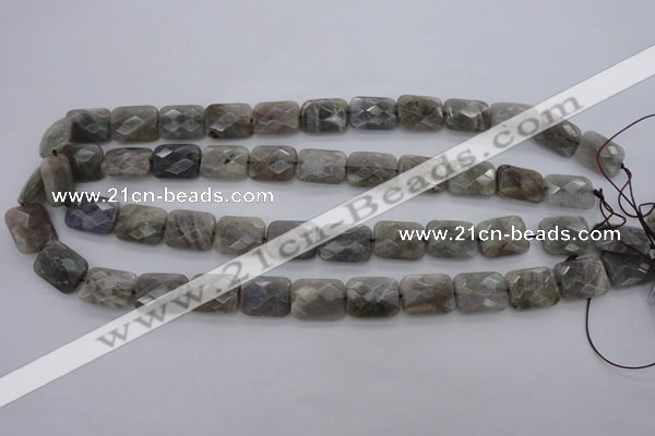 CLB749 15.5 inches 10*14mm faceted rectangle labradorite gemstone beads