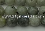 CLB863 15.5 inches 10mm faceted round AB grade labradorite beads