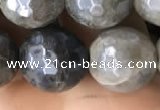 CLB884 15.5 inches 12mm faceted round AB-color labradorite beads