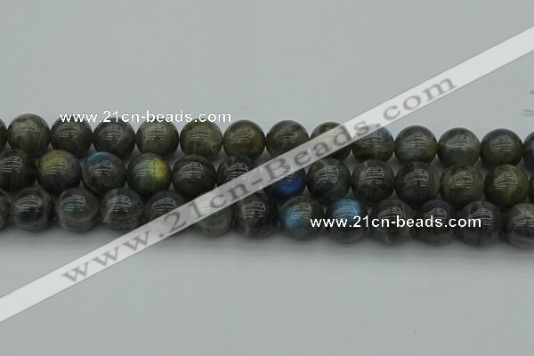 CLB951 15.5 inches 14mm round labradorite gemstone beads