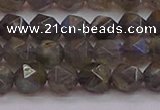 CLB973 15.5 inches 10mm faceted nuggets labradorite gemstone beads