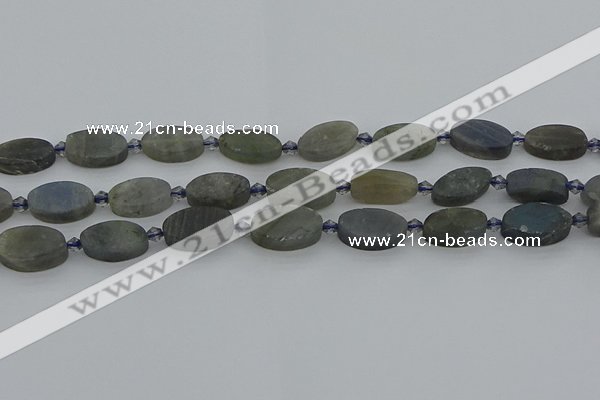 CLB976 15.5 inches 10*16mm oval labradorite gemstone beads