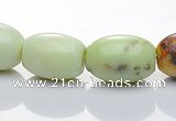 CLE02 16 inch 10*14mm rice lemon turquoise stone beads Wholesale