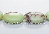 CLE09 oval 13*18mm  lemon turquoise gemstone beads Wholesale