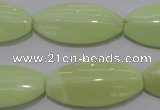 CLE79 15.5 inches 15*30mm marquise lemon turquoise beads