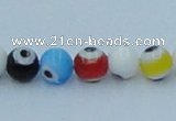 CLG504 16 inches 6mm round lampwork glass beads wholesale