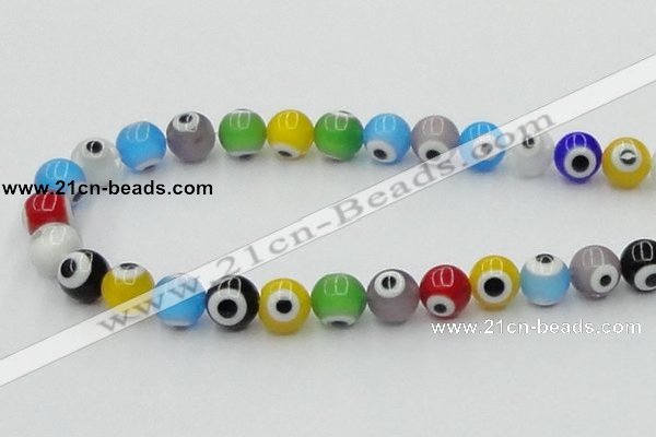 CLG506 16 inches 10mm round lampwork glass beads wholesale