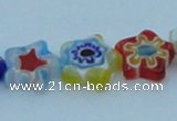 CLG514 16 inches 12*12mm star lampwork glass beads wholesale