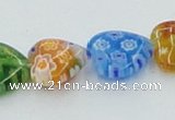 CLG580 16 inches 12*12mm heart lampwork glass beads wholesale