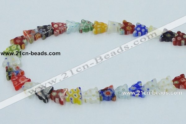 CLG595 16 inches 10*12mm butterfly lampwork glass beads wholesale