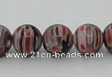 CLG604 16 inches 10mm round lampwork glass beads wholesale