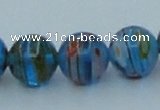 CLG605 16 inches 10mm round lampwork glass beads wholesale