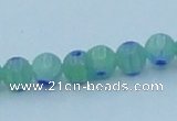 CLG624 10PCS 16 inches 6mm round lampwork glass beads wholesale