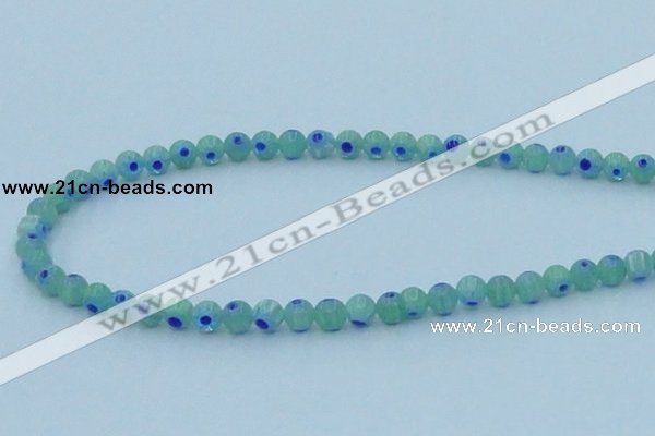 CLG624 10PCS 16 inches 6mm round lampwork glass beads wholesale