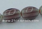 CLG632 5PCS 16 inches 10*14mm oval lampwork glass beads wholesale