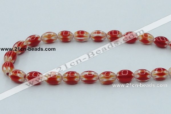 CLG633 5PCS 16 inches 10*14mm oval lampwork glass beads wholesale