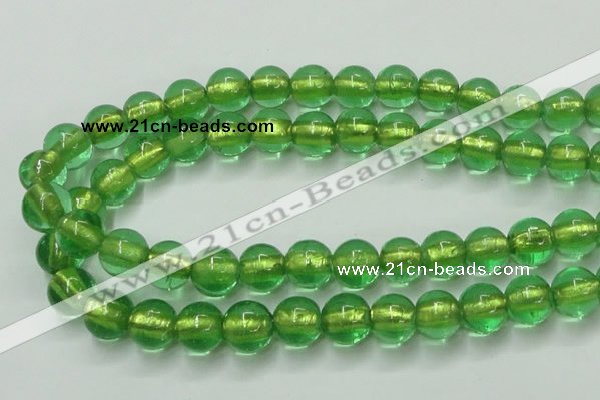 CLG839 15.5 inches 12mm round lampwork glass beads wholesale