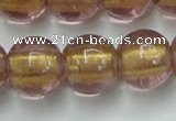 CLG841 15.5 inches 12mm round lampwork glass beads wholesale