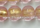 CLG845 15.5 inches 14mm round lampwork glass beads wholesale