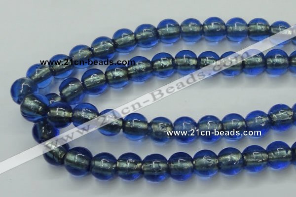 CLG846 15.5 inches 14mm round lampwork glass beads wholesale