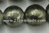 CLG849 15.5 inches 18mm round lampwork glass beads wholesale