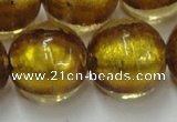 CLG850 15.5 inches 18mm round lampwork glass beads wholesale