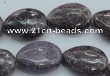 CLI06 15.5 inches 18*25mm teardrop natural lilac jasper beads wholesale