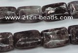 CLI14 15.5 inches 13*18mm rectangle lilac jasper beads wholesale