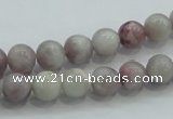 CLI52 15.5 inches 8mm round natural lilac jasper beads wholesale