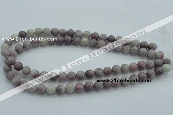 CLI53 15.5 inches 10mm round natural lilac jasper beads wholesale