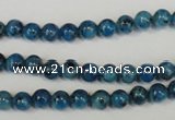 CLJ214 15.5 inches 6mm round dyed sesame jasper beads wholesale