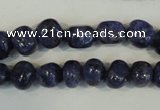 CLJ242 15.5 inches 10mm nuggets dyed sesame jasper beads wholesale