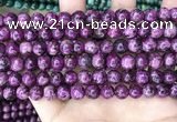 CLJ515 15.5 inches 4mm,6mm,8mm,10mm & 12mm round sesame jasper beads