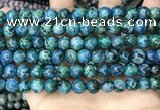 CLJ520 15.5 inches 4mm,6mm,8mm,10mm & 12mm round sesame jasper beads