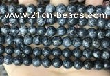 CLJ523 15.5 inches 4mm,6mm,8mm,10mm & 12mm round sesame jasper beads