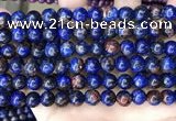 CLJ524 15.5 inches 4mm,6mm,8mm,10mm & 12mm round sesame jasper beads