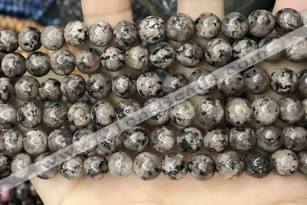 CLJ530 15.5 inches 4mm,6mm,8mm,10mm & 12mm round sesame jasper beads