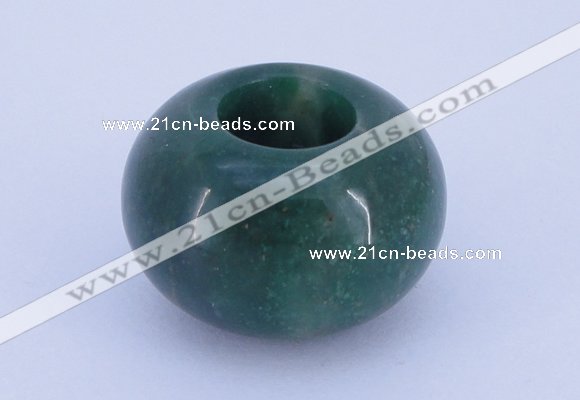 CLO06 19*30mm rondelle loose African jade gemstone beads wholesale