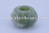 CLO12 19*30mm faceted rondelle loose New jade gemstone beads wholesale