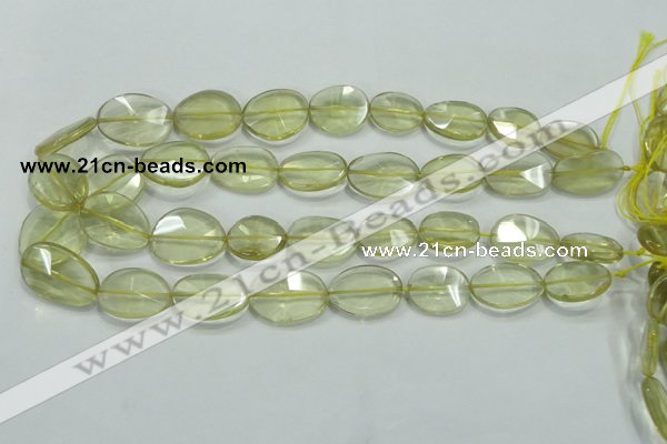 CLQ103 15*20mm - 20*28mm nuggets natural lemon quartz beads