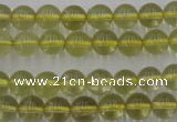 CLQ152 15.5 inches 8mm round natural lemon quartz beads wholesale