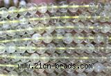 CLQ361 15 inches 6mm round lemon quartz gemstone beads