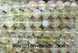 CLQ363 15 inches 10mm round lemon quartz gemstone beads