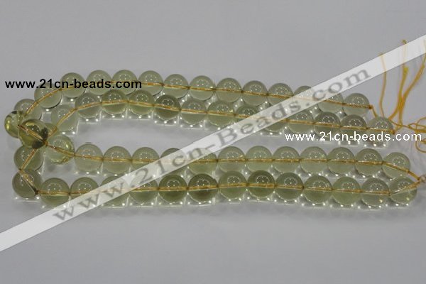 CLQ50 15.5 inches 6mm round natural lemon quartz beads wholesale