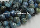 CLR37 16 inches 4mm round larimar gemstone beads wholesale