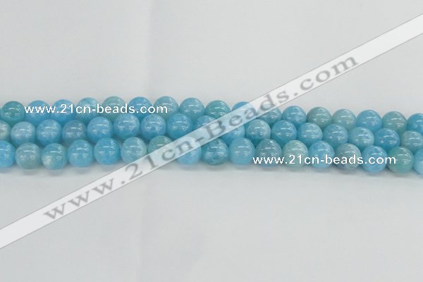 CLR72 15.5 inches 10mm round imitation larimar beads wholesale