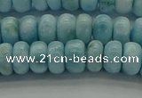 CLR79 15.5 inches 4*7mm rondelle natural larimar gemstone beads