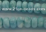 CLR80 15.5 inches 5*8mm rondelle natural larimar gemstone beads